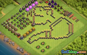 Top TH9 Base Layouts for Clash of Clans #37459