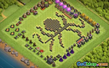 Top TH9 Base Layouts for Clash of Clans #37465