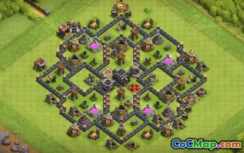 Best Town Hall 9 Base Layouts with Copy Links #37472