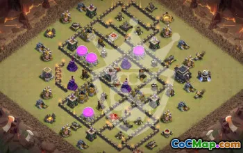 Top Town Hall 9 Base Layouts for Clash of Clans #44553