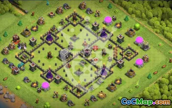 Top Town Hall 9 Base Layouts with Links #44554