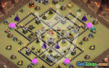 Top TH9 Base Layouts for Clash of Clans #44557