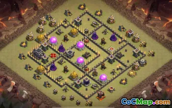 Top Town Hall 9 Base Layouts with Links #46020
