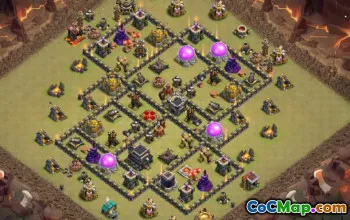Top TH9 Base Layouts for Clash of Clans #46835