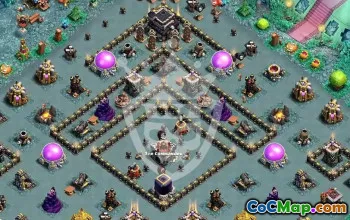 Top Town Hall 9 Base Layouts for Clash of Clans #48665