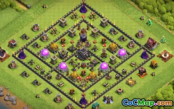Top TH9 Base Layouts to Copy & Defend #48747