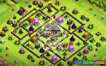 Best Town Hall 9 Base Layouts with Copy Links #51608