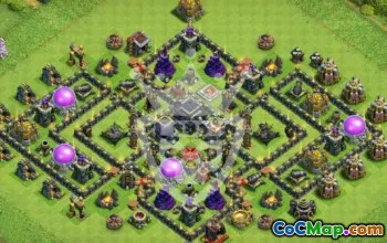 Top Town Hall 9 Base Layouts for Clash of Clans #51612