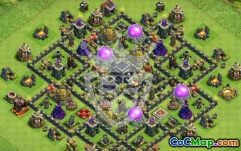 Top TH9 Base Layouts for Clash of Clans #51614