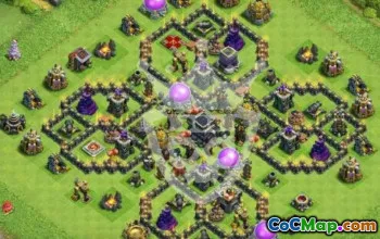 Top Town Hall 9 Base Layouts and Links #51615