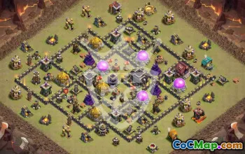 Best Town Hall 9 Copy Base Layouts #51617