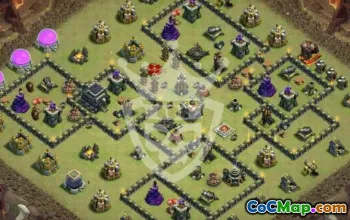 Best Town Hall 9 Base Layouts with Copy Links #51625