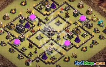 Top TH9 Base Layouts for Clash of Clans #51973