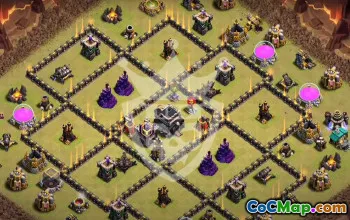 Top Town Hall 9 Base Layouts with Copy Links #52017