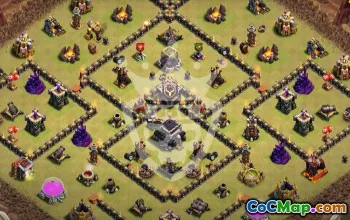 Top Town Hall 9 Base Layouts with Links #52020