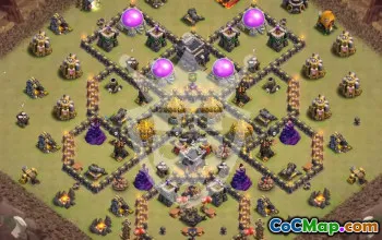 Best Town Hall 9 Base Layouts for Clash of Clans #55040
