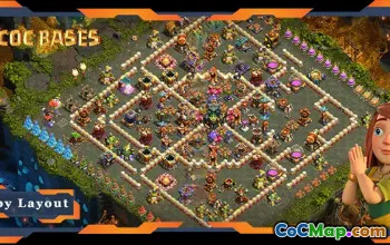 Top 3 Star Anti TH17 Base Designs - Clash of Clans #21412