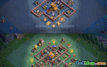 Top Anti 2-Star BH7 Base Designs with Links - Clash of Clans #22987