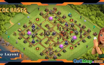 Top Anti 2 Star TH10 Base Layouts - Clash of Clans #22313