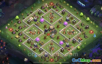Top Anti 2 Star TH11 Base for Legend League - Clash of Clans #20184