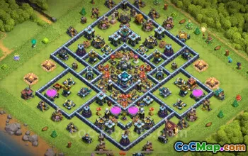 Top Anti 2 Star TH13 Base Links for Clash of Clans 2025 #26785