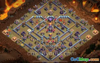 Top Anti 2 Star TH15 War Base - Clash of Clans Link #22152