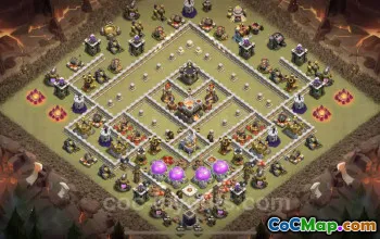 Top Anti 2 Stars TH11 War Base - Clash of Clans Copy #20231