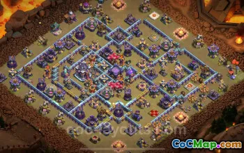 Top Anti 2 Stars TH15 War Base for Legend League | Clash of Clans #22135