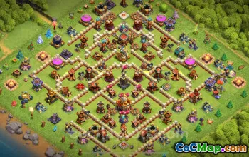 Top Anti 2 Stars TH16 Base Links for Legend League 2025 #22305