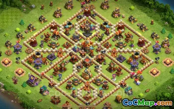 Top Anti 2 Stars TH16 Hybrid Base 2025 #55403