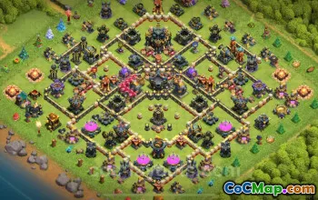 Top Anti 2 Stars TH17 Base Designs - Clash of Clans 2025 #26798