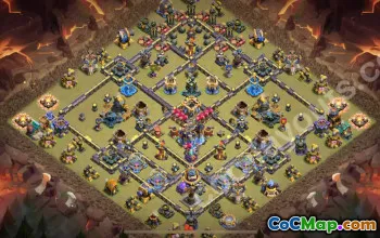 Top Anti 2 Stars TH18 War Base 2025 #57745