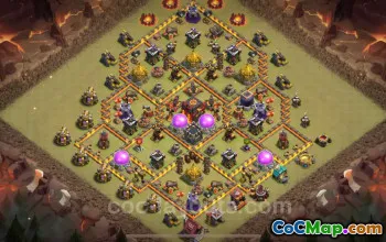 Top Anti 2 Stars War Base TH10 - 2025 Copy Link #19697