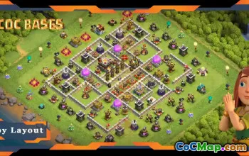 Top Anti 3 Star TH11 Base Layouts with Links - Clash of Clans #20307