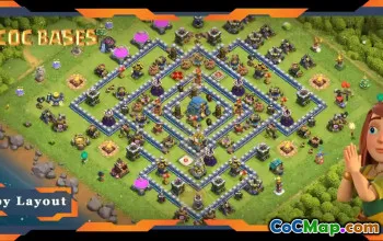 Top Anti 3 Star TH12 Base Layouts with Links - Clash of Clans #20405