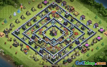 Top Anti 3-Star TH14 Bases for Legend League - Clash of Clans #26044
