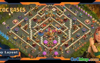 Top Anti 3 Star TH16 Base Layouts - Clash of Clans #21173