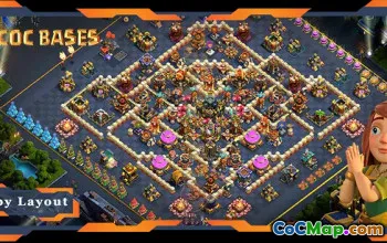 Top Anti 3 Star TH17 Base Layouts - Clash of Clans #21345