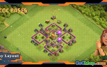 Top Anti 3-Star TH6 Max Layouts for Farming - Clash of Clans #17921