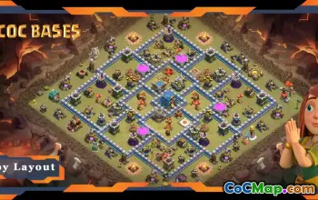 Top Anti 3 Stars Base TH12 for War & CWL - Clash of Clans #22163