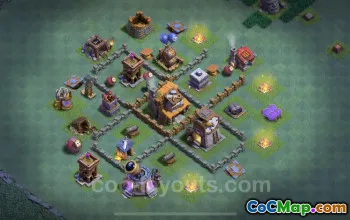 Top Anti 3 Stars BH4 Base Designs for Clash of Clans #22707