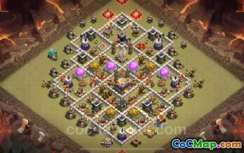 Top Anti 3 Stars TH11 War Base 2024 - Links & Tips #20149