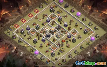 Top Anti 3 Stars TH11 War Base - Secure Your Victory! #25415