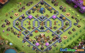 Top Anti 3 Stars TH12 Base Designs - Clash of Clans #20729