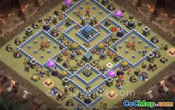 Top Anti 3 Stars TH12 War Base - Clash of Clans #25513