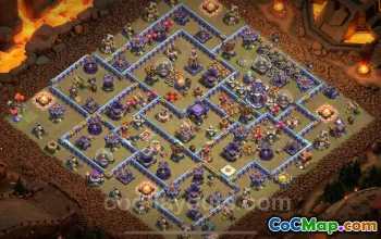 Top Anti 3 Stars TH15 War Base - Clash of Clans Guide #22065