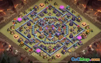 Top Anti 3 Stars TH15 War Base Copy for Clash of Clans 2025 #26783