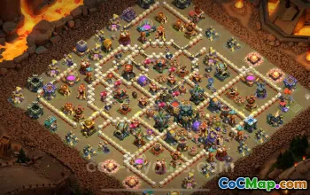 Top Anti 3 Stars TH17 War Base Link - Clash of Clans 2025 #22611