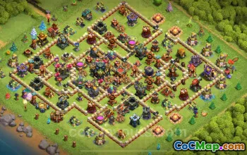 Top Anti-Dragon TH17 Base | Legend League Defense 2025 #22557