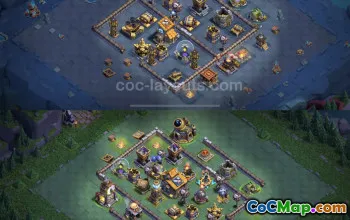 Top Anti Everything Builder Hall Level 10 Base - Clash of Clans #23191